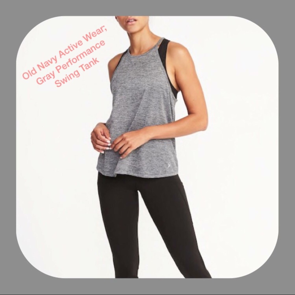 Performance Swing Tank; Gray